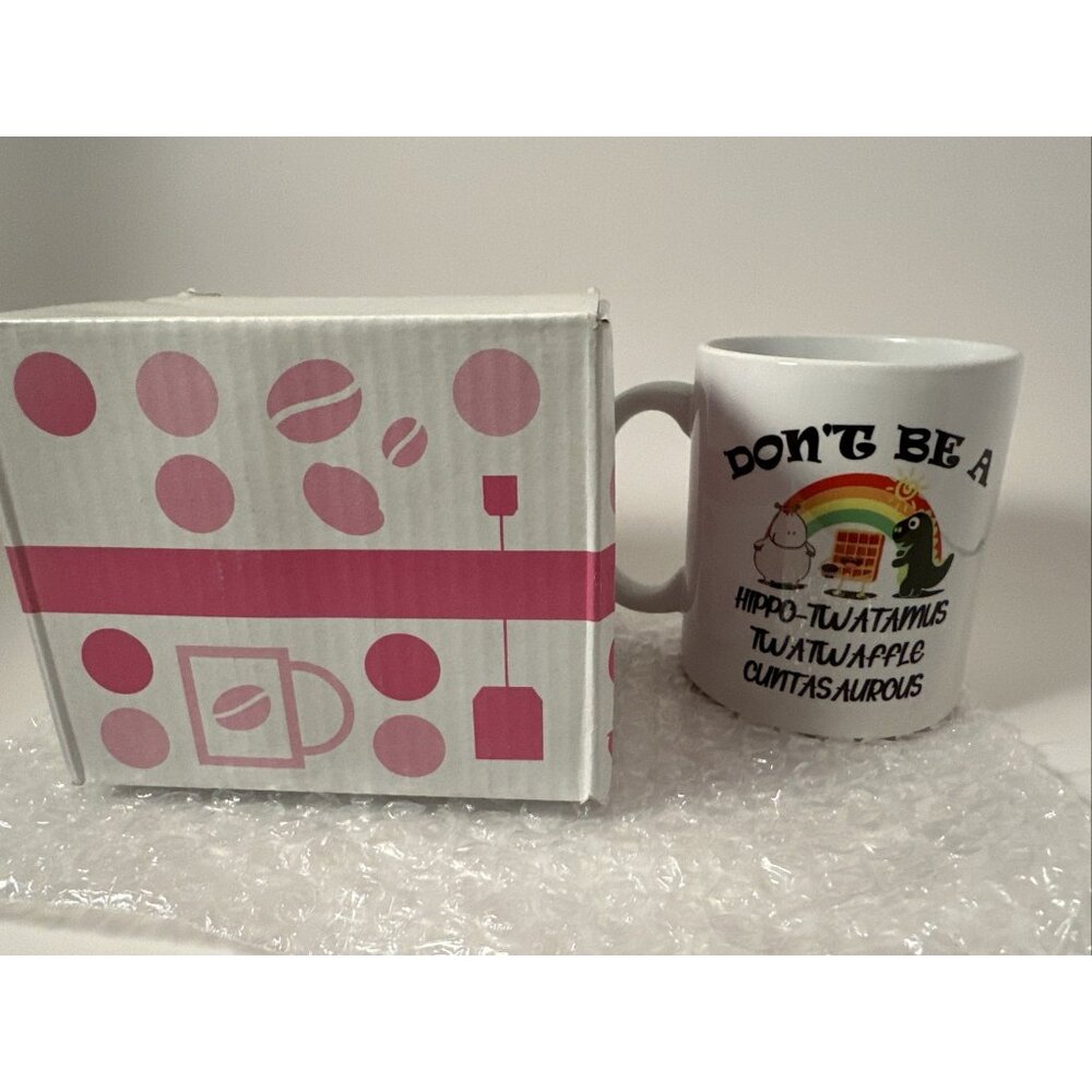 11oz Coffee Mug Novelty Mug Morning Funny Mug Don’t be a Rude Mug Coworker Mug